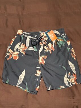 Superdry Swim Shorts – Floral Print – New with Tags